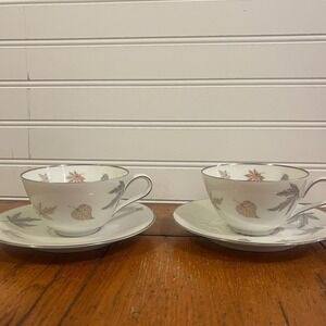 Heinrich Allure Bavaria Porcelain Teacup & Saucer "Allure" Pattern teacup saucer
